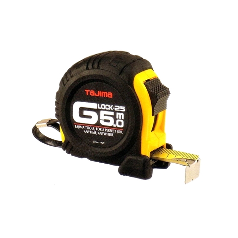 Thước cuộn thép 5m chống va đập g-lock Tajima G5P55