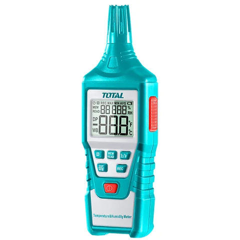 Máy đo độ ẩm và nhiệt độ kỹ thuật số TOTAL TETHT01