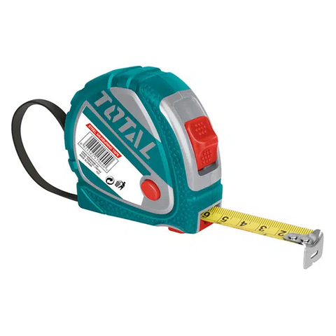 Thước Kéo Thép Nền Vàng 3x16mm TOTAL TMT126031
