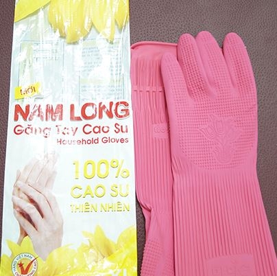 GĂNG TAY CAO SU GIA DỤNG