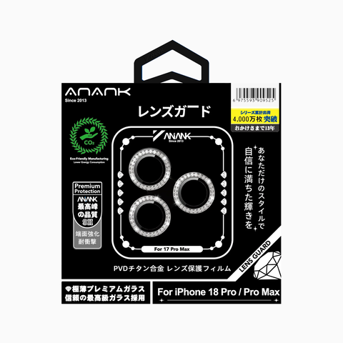Lens ANANK Diamond cho iphone 18 Series