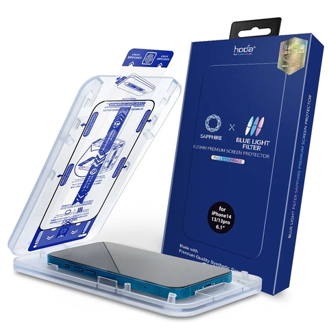 Kính cường lực Sapphire xanh cho dòng iPhone 14 HODA® |