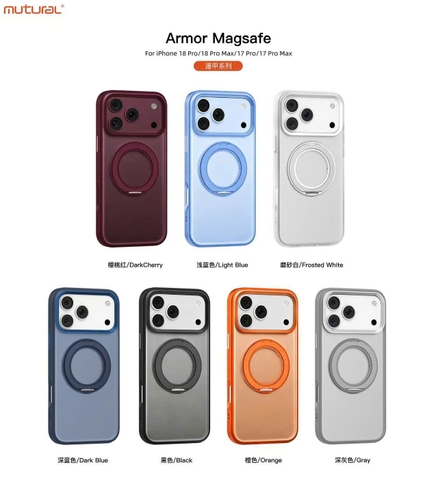 Ốp lưng Mutural Armor with Magsafe iphone 17/18 Series
