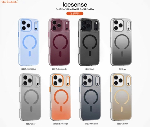 Ốp Lưng Mutural IceSense Series Hỗ Trợ MagSafe Cho iPhone 17 Pro Max / 18 Pro Max