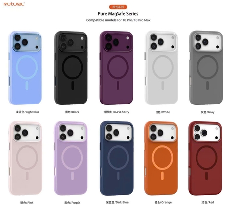 Ốp lưng Mutural Pure with Magsafe iPhone 17/18 Series
