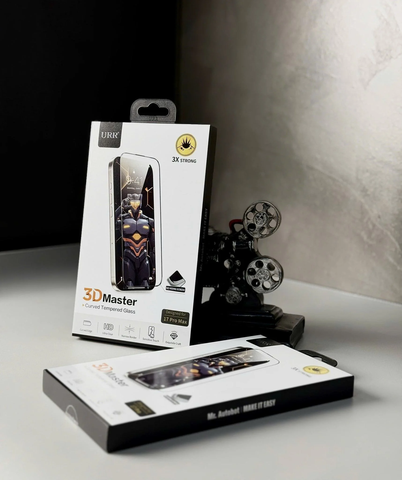 Kính cường lực URR 3D Master Trong Suốt cho iPhone 17/18 Series