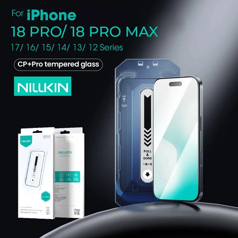 Kính NILLKIN CP+ PRO 2,5D Kèm khung trợ dán cho iphone Series