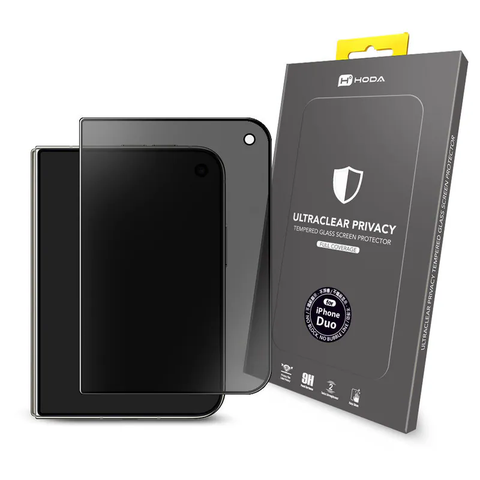 【iPhone Duo】Kính cường lực Hoda 2.5D chống nhìn trộm