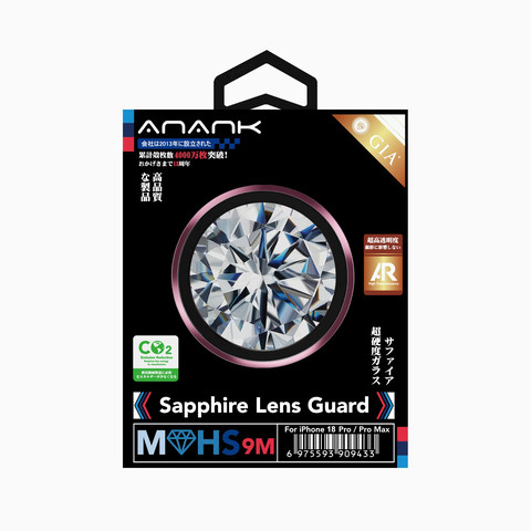 Lens ANANK Sapphire cho iphone 18pro/18promax