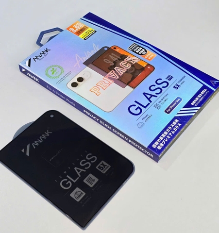 【iPhone Duo】Kính cường lực ANANK 2.5D Chống nhìn trộm 360*