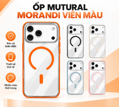 Ốp lưng Mutural Morandi With Magsafe cho dòng iphone 17/18promax