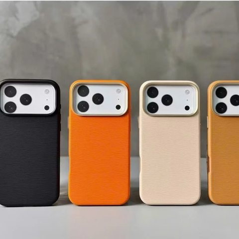 Ốp Lưng Da MUTURAL Ryhme Vân Nổi Đẳng Cấp Chống Sốc Hỗ Trợ Sạc Không Dây Cho Iphone 17/18promax
