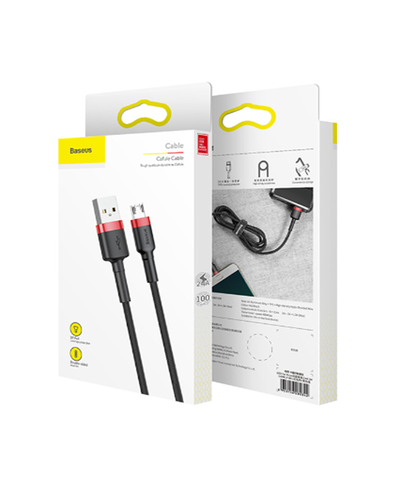 Baseus cafule Cable USB For Micro 2.4A 1M Red+Black