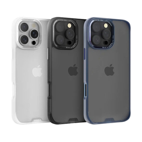 Ốp lưng HODA ROUGH lưng nhám cho iphone 16 Series