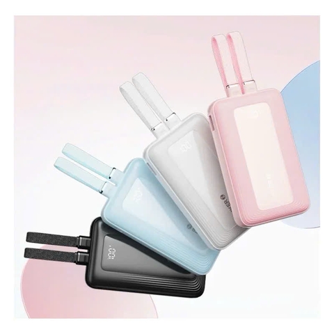 Pin Dự Phòng Anker Zolo 10000 30W (Built-In Dual Cable) - A1680