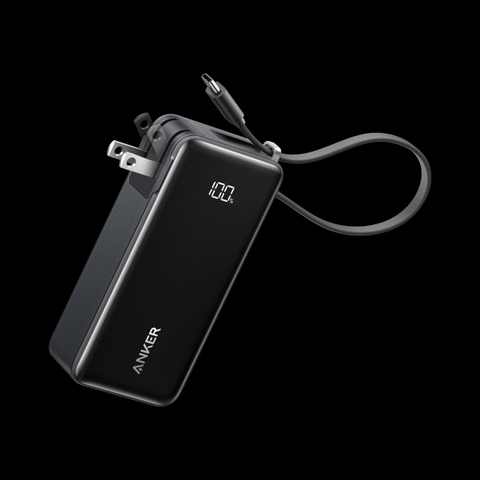 Pin Dự Phòng Anker Fusion 10000 (Tích hợp Cáp USB-C) - A1637