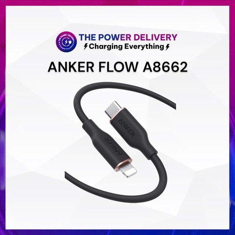 Cáp Type C to Lightning Anker PowerLine III Flow dài 0.9M - A8662