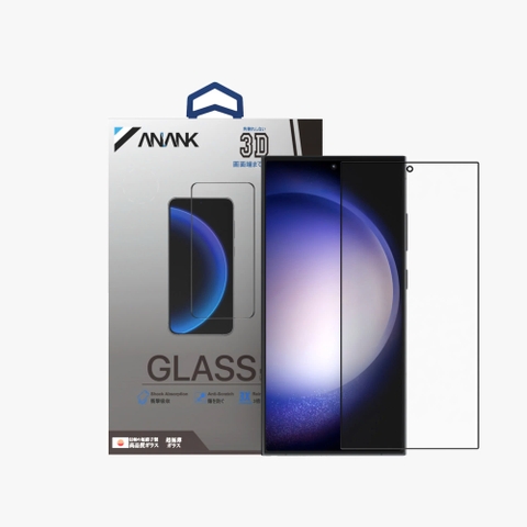 Kính Anank 3D full viền đen cho SAMSUNG S24 Series