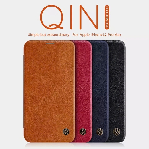 Bao da Nillkin Qin Pro Series cho iPhone 13 Pro