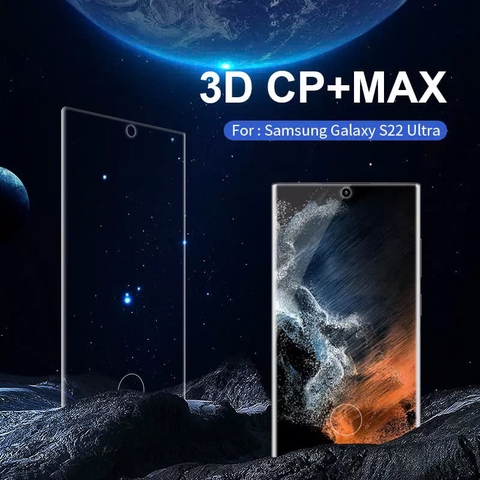 kính cường lực Nillkin Amazing 3D CP+ Max cho Samsung Galaxy S22 Ultra