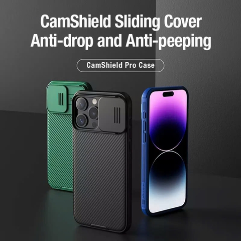 Ốp lưng Nillkin CamShield Pro cho iPhone 15 Pro Max 6.7 (2023)
