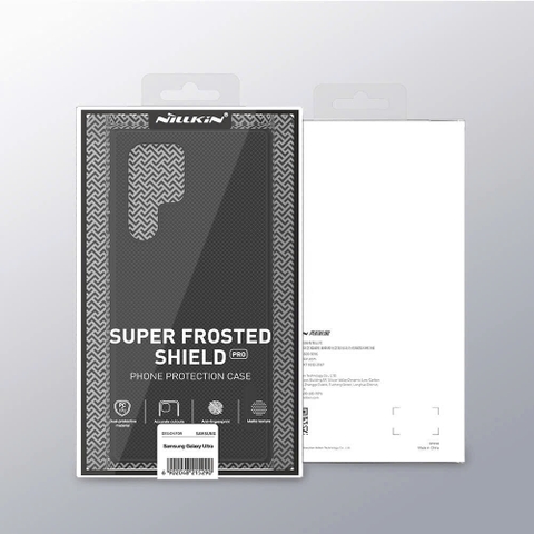 Ốp Lưng Nillkin Super Frosted Shield Pro Matte cho Samsung S23 Ultra