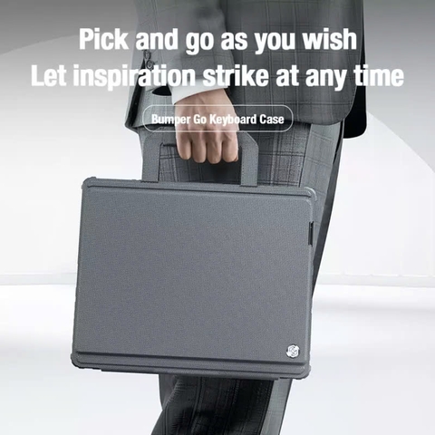 Bao bàn phím Nillkin Bumper Go kèm khay bút cho iPad Series