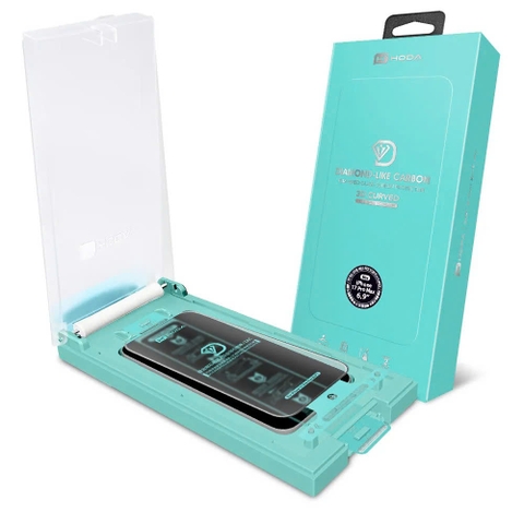 kính 3D Kim Cương CarBon cho iphone 17 Series