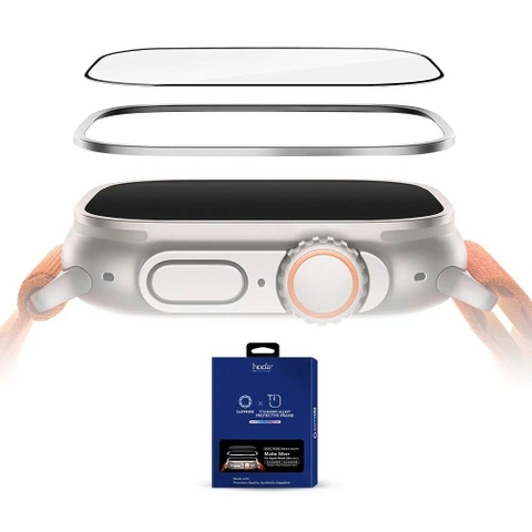 Kính đồng hồ Sapphire với khung bảo vệ bằng hợp kim titan