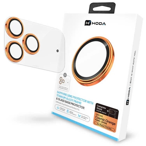 kính camera sapphire thiết kế liền khối cho iphone 17pro/17promax