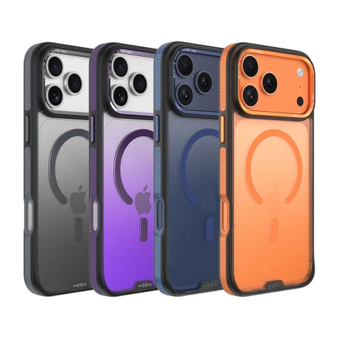 Ốp lưng HODA Multicolor Magsafe lưng nhám cho iphone 17 Series