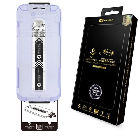 【Samsung S26 Ultra】Miếng dán màn hình kính mờ chống phản chiếu phủ toàn màn hình | hoda®
