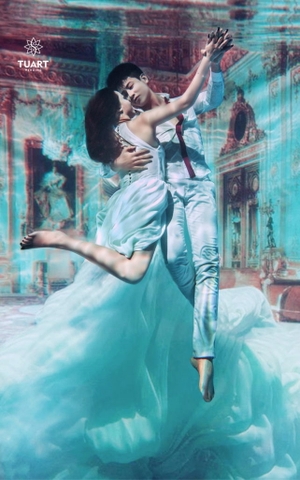 Album chụp ảnh cưới dưới nước – Concept Ant Wedding