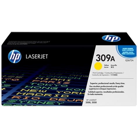 HP 309A Magenta Original LaserJet Toner Cartridge (Q2673A)