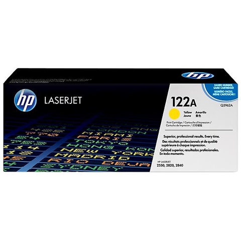 HP 122A Yellow Original LaserJet Toner Cartridge (Q3962A)