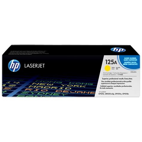 Hộp Mực Máy In  HP 125A Yellow Original LaserJet Toner Cartridge (CB542A)