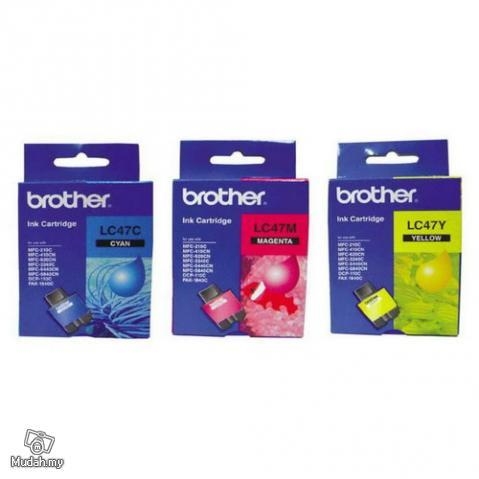 Mực in brother LC-47C/M/Y