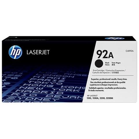 Hộp Mực Máy In  HP 92A Black Original LaserJet Toner Cartridge (C4092A)