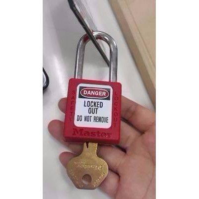 Quy định về cách lockout và tagout của khoá LOTO Master Lock