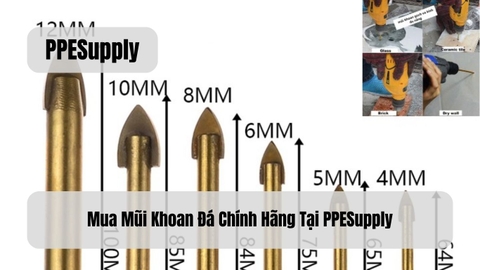 Mua Mũi Khoan Đá Chính Hãng tại PPESupply