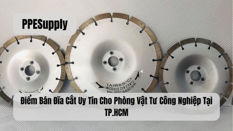Điểm Bán Đĩa Cắt Uy Tín Cho Phòng Vật Tư Công Nghiệp Tại TP.HCM