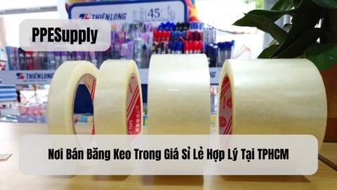Nơi Bán Băng Keo Trong Giá Sỉ Lẻ Hợp Lý Tại TPHCM