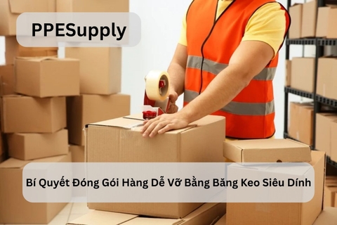 Bí Quyết Đóng Gói Hàng Dễ Vỡ Bằng Băng Keo Siêu Dính