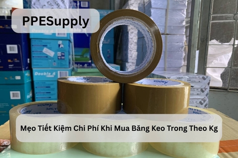 Mẹo Tiết Kiệm Chi Phí Khi Mua Băng Keo Trong Theo Kg