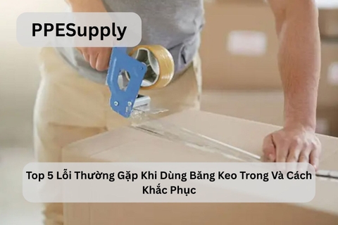 Top 5 Lỗi Thường Gặp Khi Dùng Băng Keo Trong Và Cách Khắc Phục