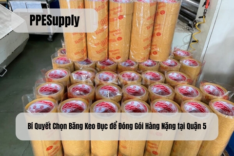 Bí Quyết Chọn Băng Keo Đục để Đóng Gói Hàng Nặng tại Quận 5
