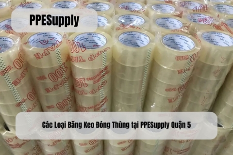 Các Loại Băng Keo Đóng Thùng tại PPESupply Quận 5