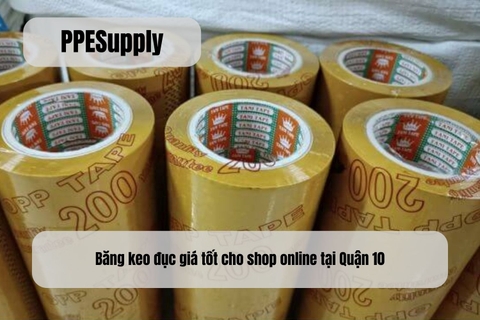 Băng keo đục giá tốt cho shop online tại Quận 10