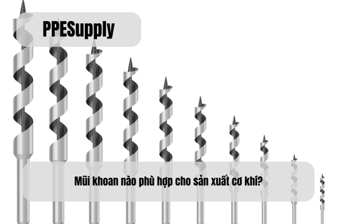 Mũi khoan nào phù hợp cho sản xuất cơ khí?