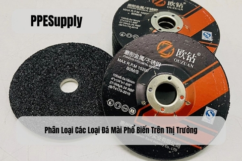 Phân Loại Các Loại Đá Mài Phổ Biến Trên Thị Trường